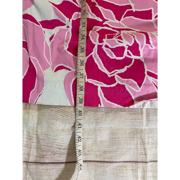 Lilly Pulitzer Women's Kaya Cameo White Pink Printed Dress - 8 - Picture 7 of 14